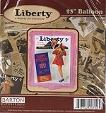 Liberty - Its My Birthday 23" Mylar Balloon