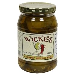 Wickles, Pickle Orgnl, 16 OZ (Pack of 12)