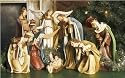 12" Joseph's Studio Ceramic Christmas Nativity 8-Piece Set