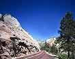 Red Road Through Zion National Park, Utah Photograph - Beautiful 16"x20" Photographic Print by Carol M. Highsmith