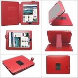 Neewer Original iPad 1st Gen Red PU Leather Protective Case Cover