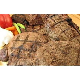 Buffalo Triple Grill - New York Strip 4 12oz Steaks, Top Sirloin 4 6oz Steaks and 4 8oz... by King Canyon Buffalo