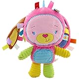 Happy Cherry　ベビー玩具　赤ちゃん知育玩具　ガラガラ　可愛い人形　動物　ふかふか　安全素質　誕生日　お祝い　プレゼント　兎