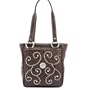 American West Everyday Cowgirl Zip-Top Tote-As Shown