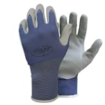 ATLAS Fit 370 Dark Blue Thin Nitrile Gloves Medium 12 Pair