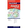 Alaska State Map (Rand McNally Easy to Read!)