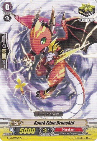 Cardfight!! Vanguard TCG - Spark Edge Dracokid (BT09/099EN) - Booster Set 9: Clash of the Knights & Dragons
