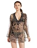 Raviya Women's Printed Tunic Cover-Up