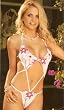 SALE SeXy Halter Teddy Embroidered Thong Unique