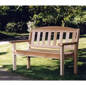 Cedar Garden Bench by All Things Cedar
