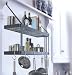 Price Comparison : Double Bookshelf Rack - Chrome, Chrome