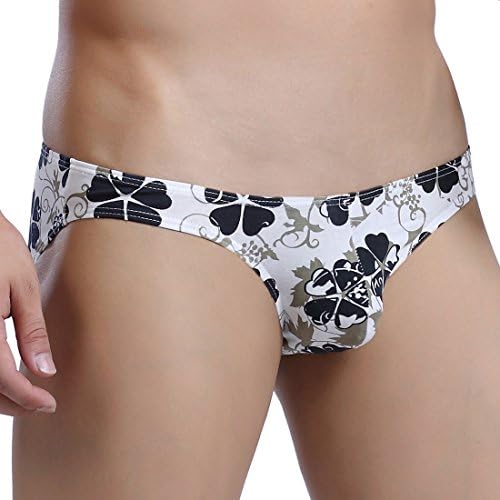 Sexy Men's Bikini Thong Tanga Swimwear Seaside Shorts with Pouch