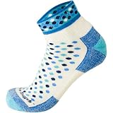 Darn Tough Merino Wool 1/4 Cushion Running Sock RicRack Eclipse, S