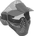 Airsoft Mesh Tactical Mask Airsoft Goggles - Black