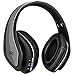 Sentey Bluetooth Headphones Headset with Microphone Wireless Improved Audio Driver Audiophile Hard Carrying Case and Audio Cable Inc Ls-4560 H9 Pro for Pc Mac SmartPhones Computers Men Kids Girls