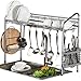 PremiumRacks Professional Over The Sink Dish Rack - Fully Customizable - Multipurpose - Large Capacity