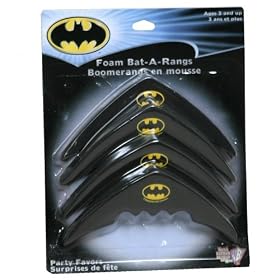 Batman Foam Bat-A-Rangs (4 count) Child by Batman