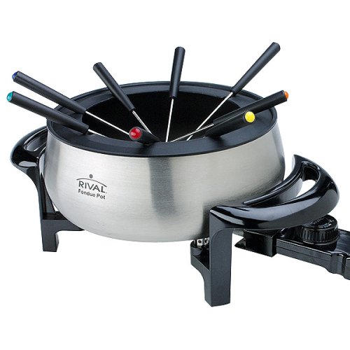 Rival Stainless Steel Fondue Pot