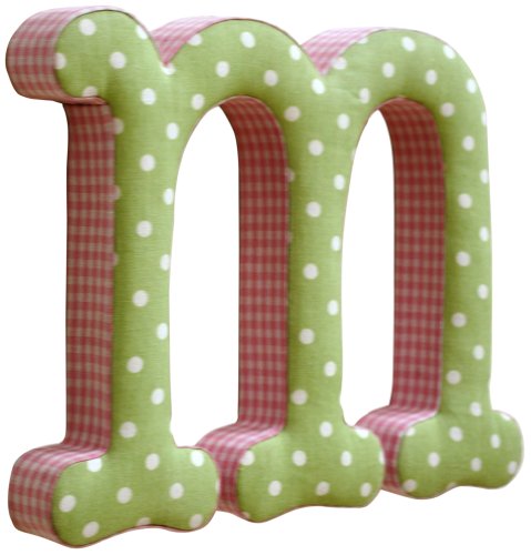 New Arrivals The Letter M, Pink and Green