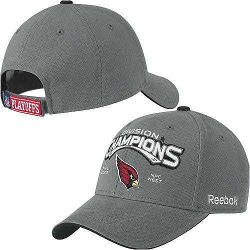 Buy Reebok Arizona Cardinals 2008 NFC Division Champions Locker Room Hat by Reebok