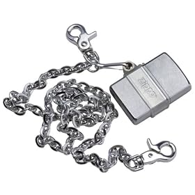 Zippo Z-Chain and Pocket Lighter Combo Set