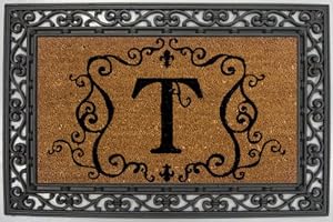 Monogram Coir Doormat - T