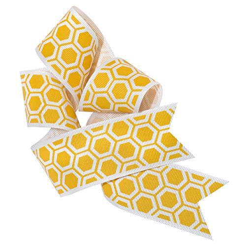 Morex Ribbon 7554.38/25-634 Honeycomb Polyester, 1 1/2