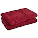Superior Egyptian Cotton 2-Piece Bath Sheet Towel Set, Oversized Body Towels For Adults And Kids, Large Towel For Bath, Shower, Guest Bathroom, Spa, Gym, Resort, Essentials, Airbnb, Burgundy