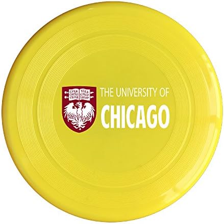 YFF The University Of Chicago 150 Gram Ultimate Sport Disc Frisbee Yellow