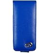 Blue Executive Leather Case for Apple iPod Nano 5th Generation, Nano 5th Gen Leather Case for Nano 8GB, 16GB with Rotating Belt Clip