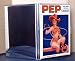 August September 1938 Pep Stories Magazine Way Down South Vintage Classic PinUp Girl Retro Cover Art Metal Cigarette Case ID Holder Wallet
