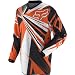 Fox Racing PeeWee HC Undertow Youth Boys MX/Off-Road/Dirt Bike Motorcycle Jersey - Orange / Small