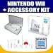 Nintendo WII Game Console with Crystal Controller Case and 9 in 1 Sports Pack with Ex...