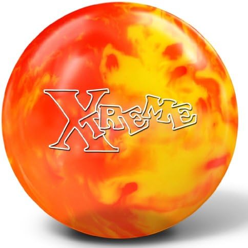 AMF Xtreme Glow Bowling Ball- Orange/Yellow (8lbs)