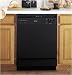 Hotpoint Hda3500nbb Dishwasher W/ 5 Wash Cycles 6pushbtn Black