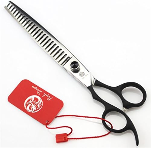 8.0 Inch Pet Grooming Scissors Left Handed Thinning Shears for dog with Bag