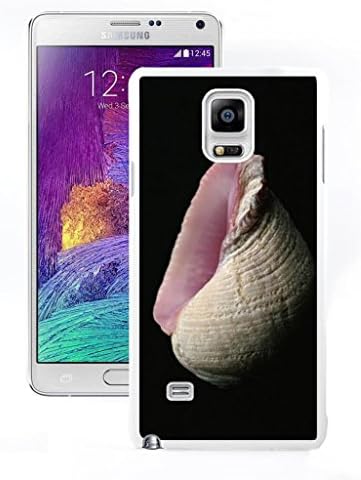 Hotcool Samsung Galaxy Note 4 Case Conch Shell Design White Cell Phone Case Cover Accessories