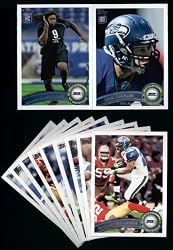 2011 Topps Seattle Seahawks Complete Team Set of 11 cards including Matt Hasselbeck, Lynch,Kris Durham RC, Carpenter RC, and more!