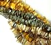 Over 1 Pound Mixed Gemstone Mother of Pearl Shell Medium Chip Beads Randum Mix 5 Strands 30 Inch or Longer