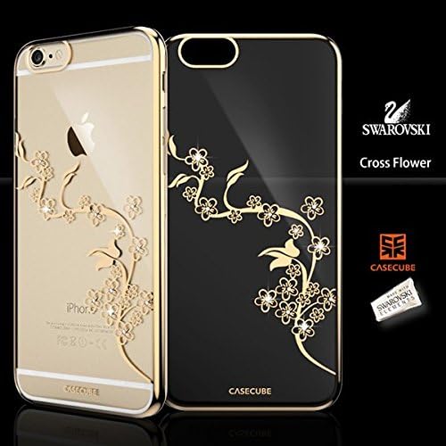 CASECUBE [Brilliant Crome+Crystal] SWAROVSKI Series for Apple iPhone 6 / iPhone 6s - Swarovski