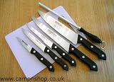 7 Piece Knife and Cutting Board Set