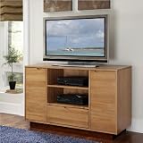 Home Styles 5526-10 Nova Entertainment TV Credenza, Natural Teak Finish