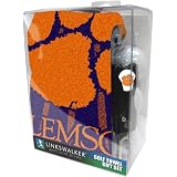 Clemson Tigers Towel, Divot Tool and 3 Ball Gift Set LWJAQGFT by