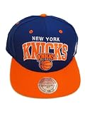 New York Knicks Mitchell & Ness Hardwood Classics Team Arch 2-Tone Snapback Hat