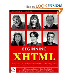Beginning XHTML
