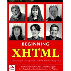 Beginning XHTML (Programmer to Programmer)