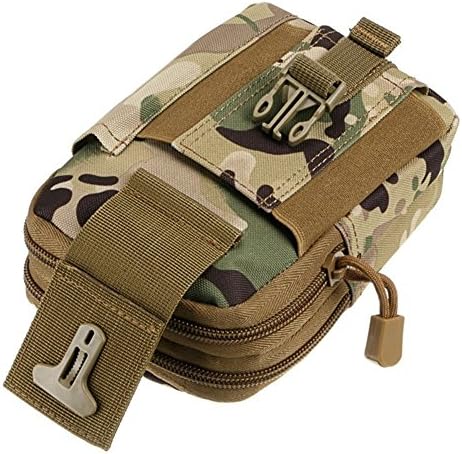 bestshared Compact Multi purpose Waterproof Tactical Molle EDC Utility Gadget Pouch Tools Waist Bag Pack