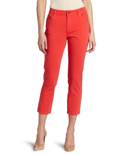 Chaus Women's 5-Pocket 2-Way Stretch Twill Jean 
