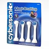Cybersonic D109 Replacement Brush Heads (4 Heads)