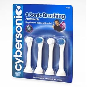 Cybersonic D109 Replacement Brush Heads (4 Heads)